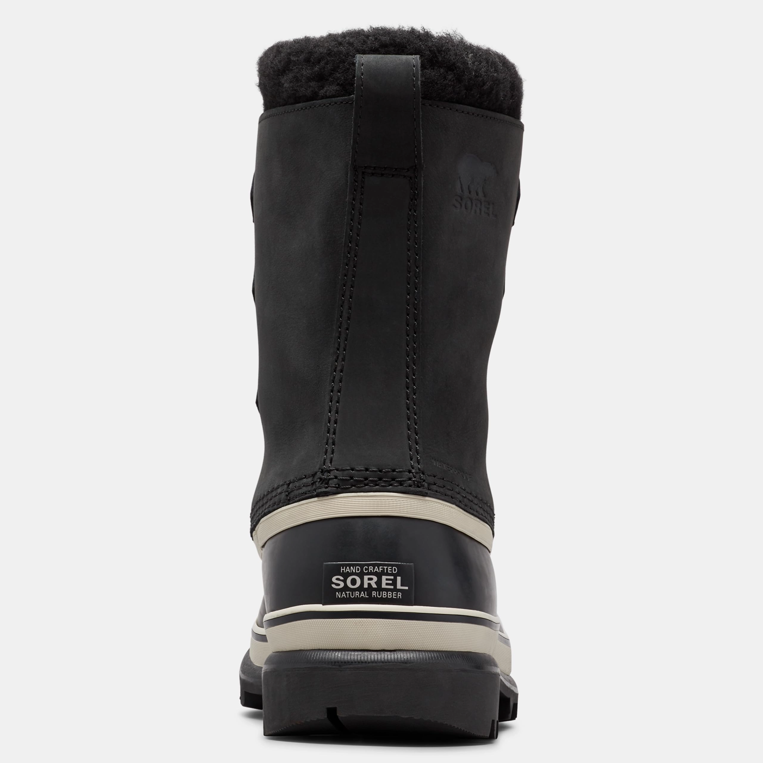 Sorel - Herren Caribou Wasserdichter Stiefel für den Winter. Schwarz. dunkler Stein. 41 EU