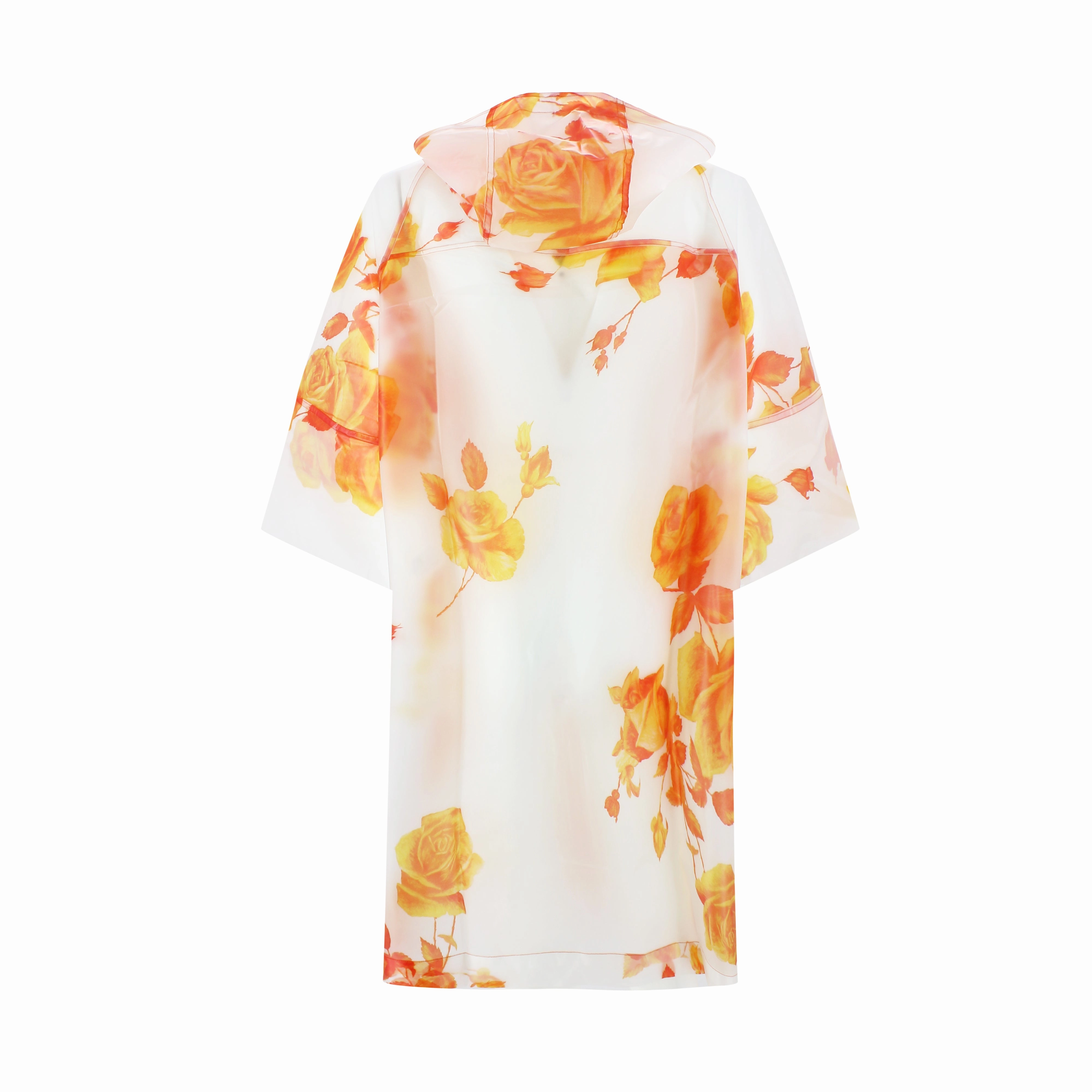 Sportmax	Tie-Dyed Hooded Raincoat
