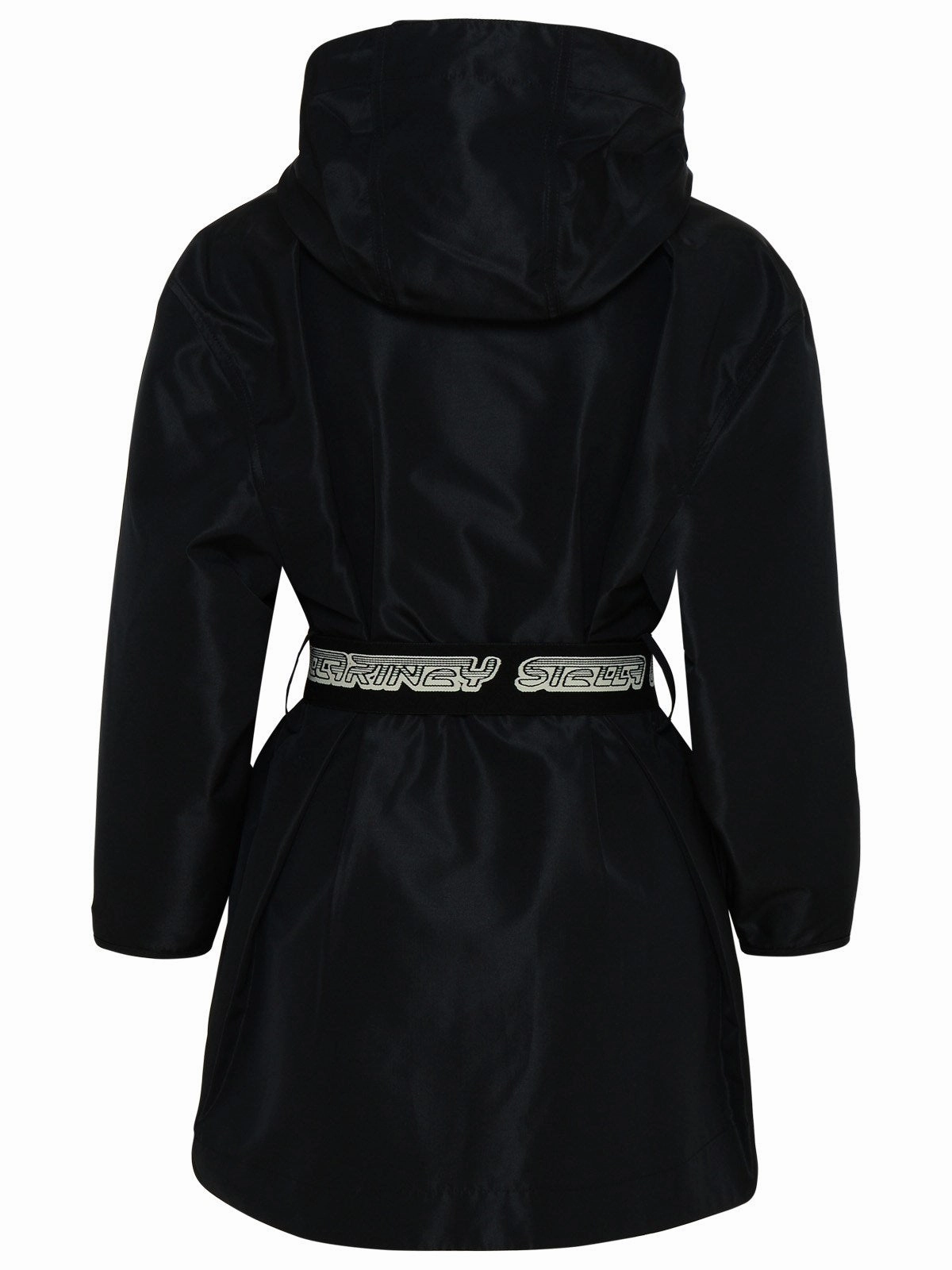Stella McCartney Drawstring Hooded Belt Jacket