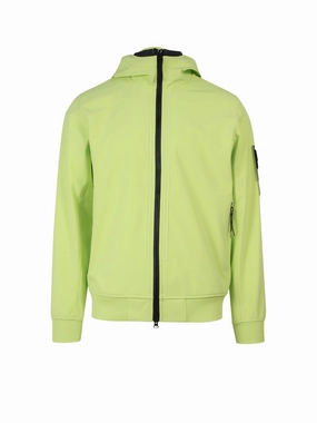 Stone Island Hooded Zip-Up Jacket
