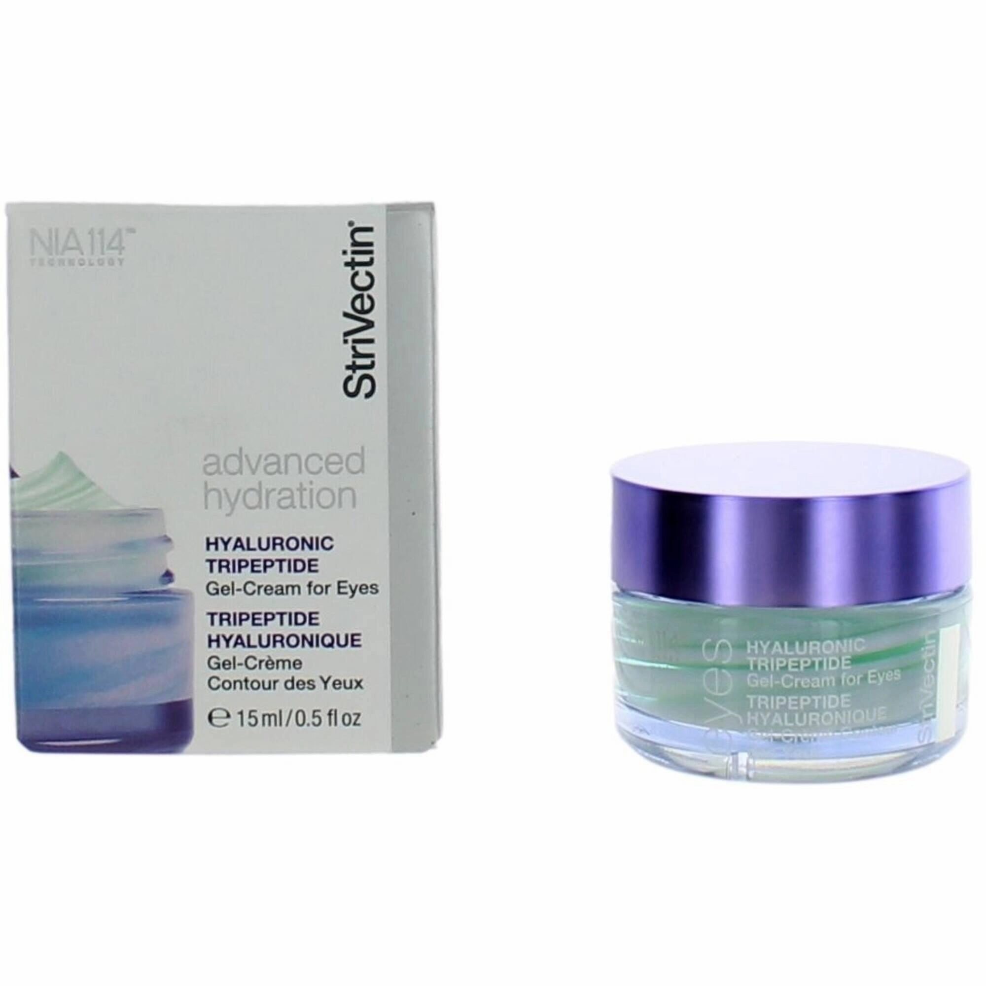 StriVectin Women's Gel Eye Cream - Advanced Hydration Hyaluronic Tripeptide, 0.5 oz