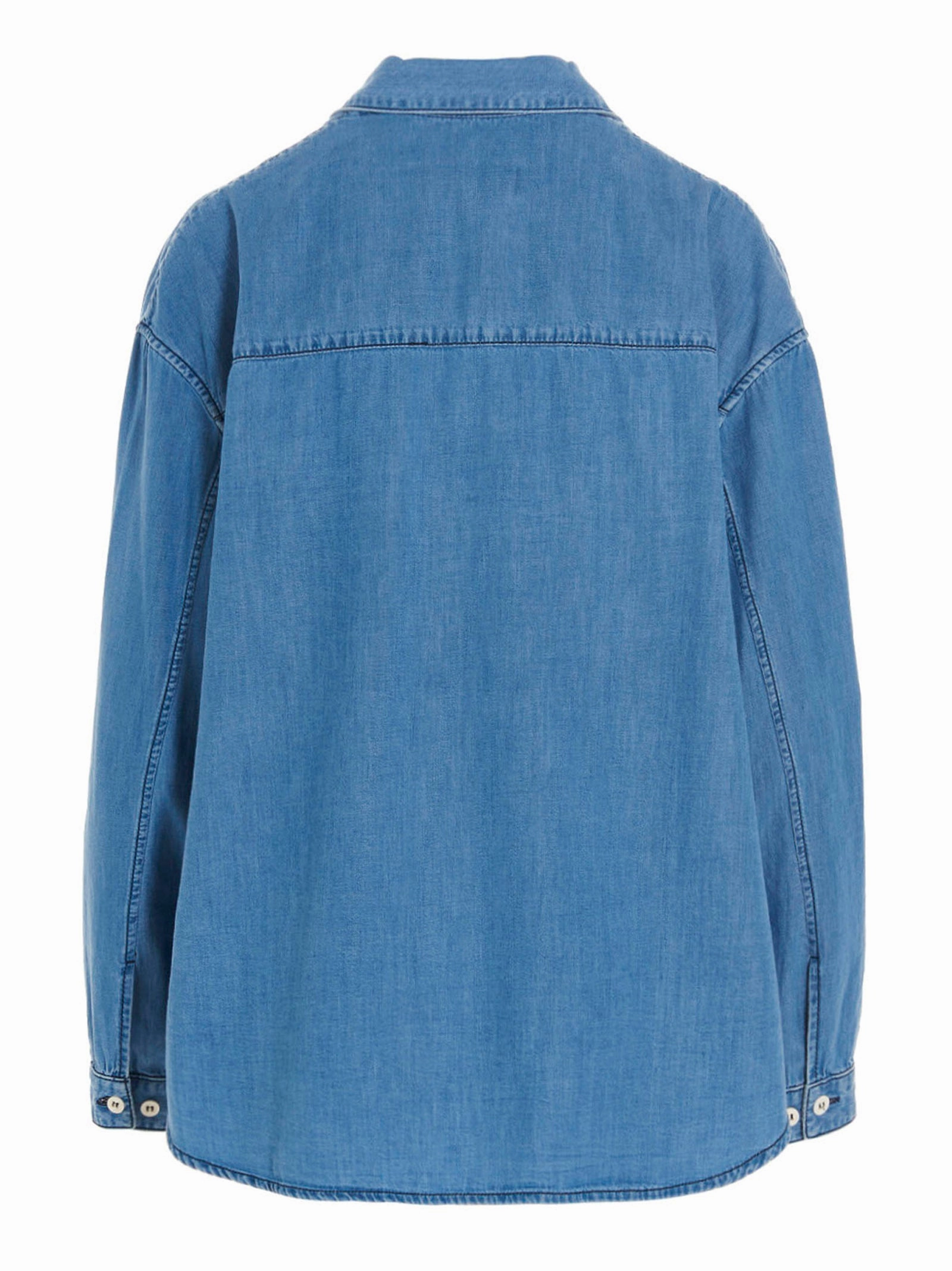 Sunnei Long-Sleeved Denim Overshirt
