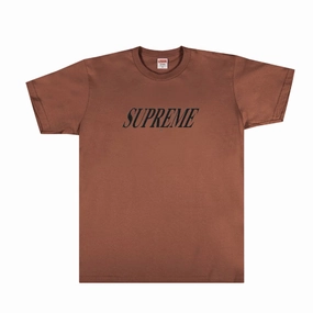 SUPREME FW22 SLAPSHOT TEE BROWN
