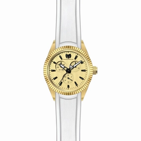 Technomarine Men's Watch - Sea Dream Chronograph Gold Tone Dial Strap | TM-724002