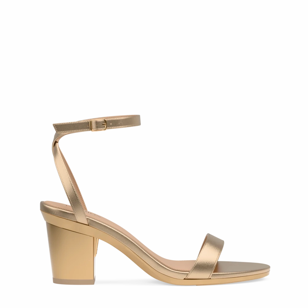 The Brenna - Matte Gold 3 Block