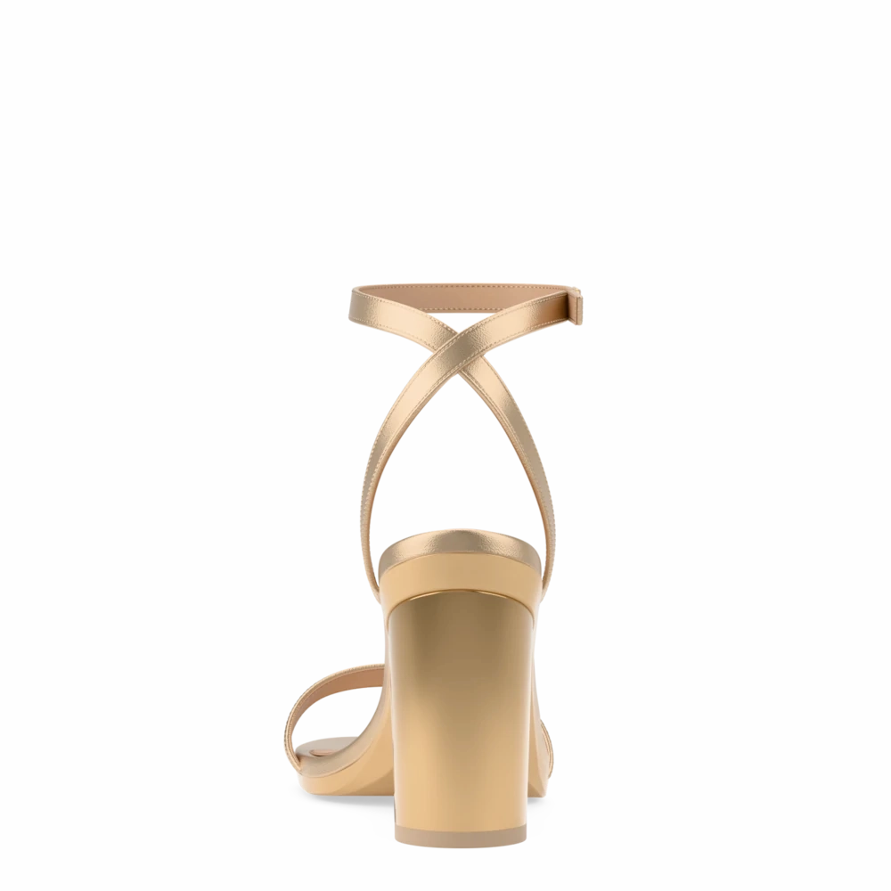 The Brenna - Matte Gold 4 Block