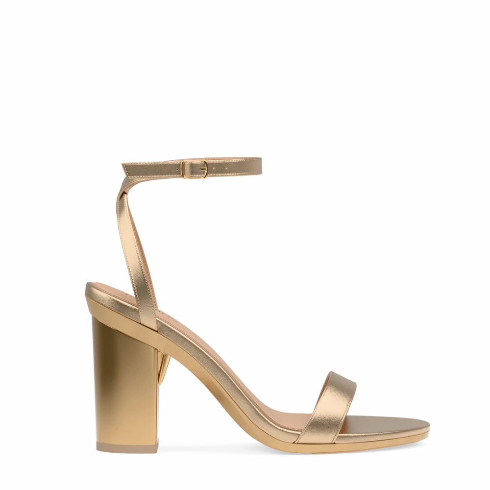 The Brenna - Matte Gold 4 Block