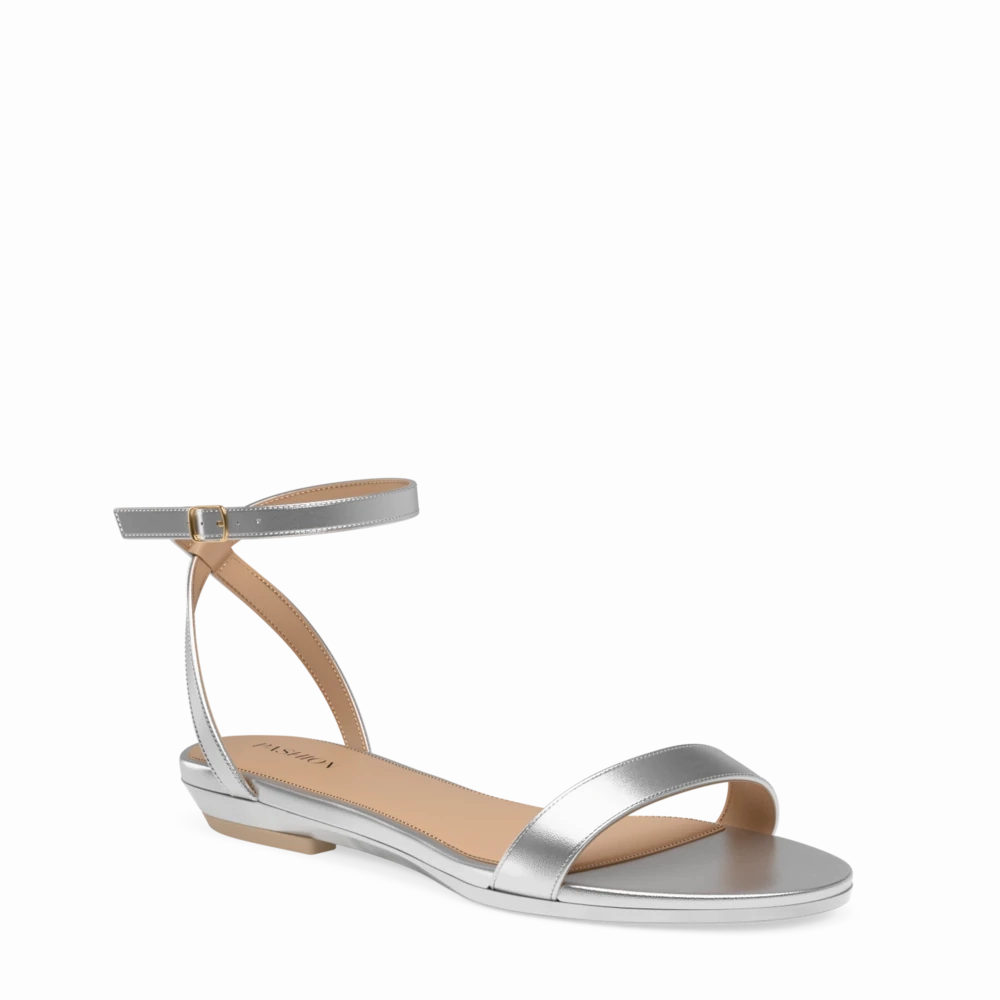 The Brenna - Matte Silver 4 Block