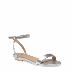 The Brenna - Matte Silver Flat