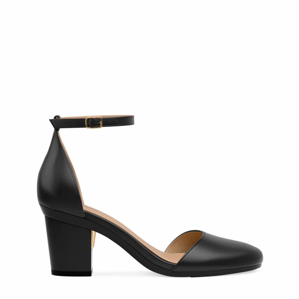 The Jocelyn - Coal Satin 3 Block - FINAL SALE