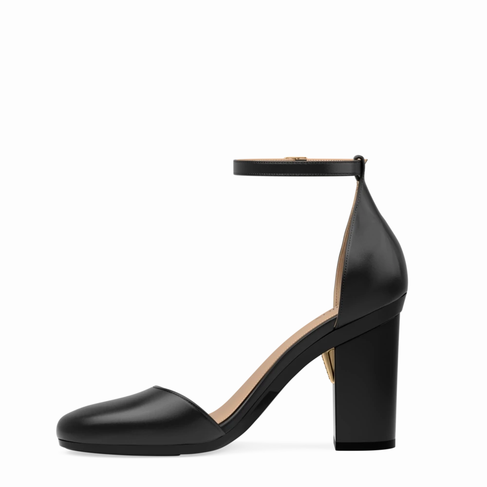 The Jocelyn - Coal Satin 4 Block - FINAL SALE