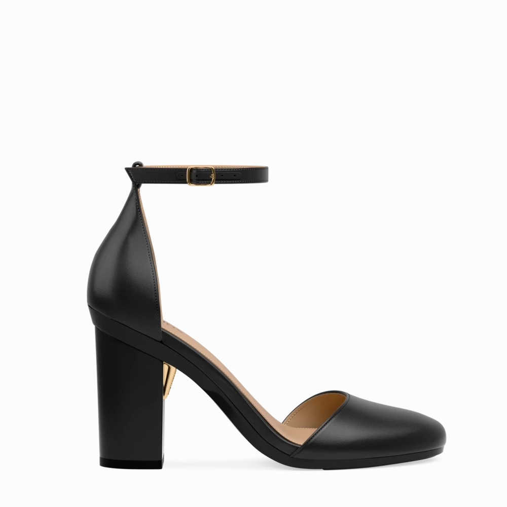 The Jocelyn - Coal Satin 4 Block - FINAL SALE