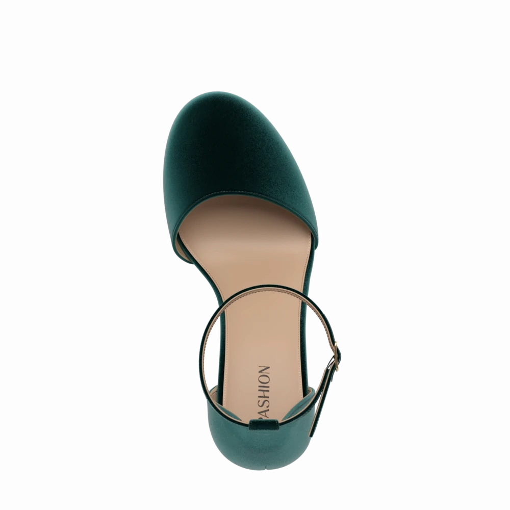 The Jocelyn - Forest Velvet 3 Block - FINAL SALE