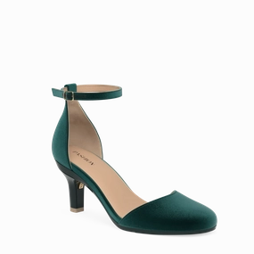 The Jocelyn - Forest Velvet 3 Stiletto - FINAL SALE