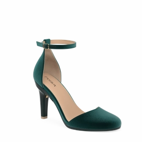 The Jocelyn - Forest Velvet 4 Stiletto - FINAL SALE