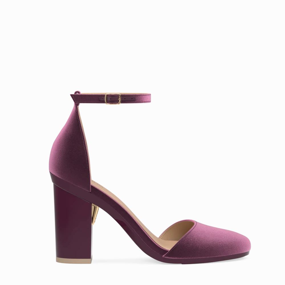 The Jocelyn - Sugar Plum Velvet 4 Block - FINAL SALE