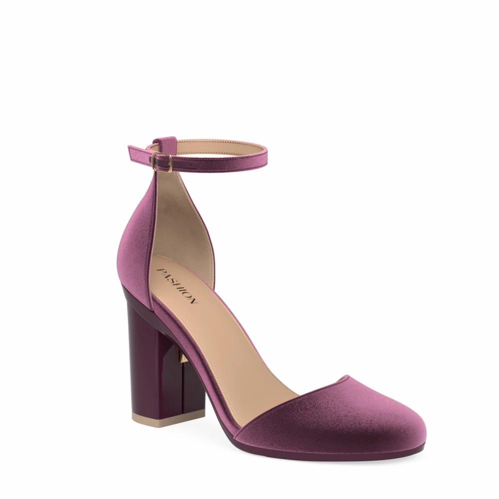The Jocelyn - Sugar Plum Velvet 4 Block - FINAL SALE
