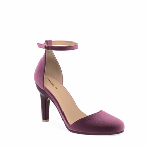 The Jocelyn - Sugar Plum Velvet 4 Stiletto - FINAL SALE