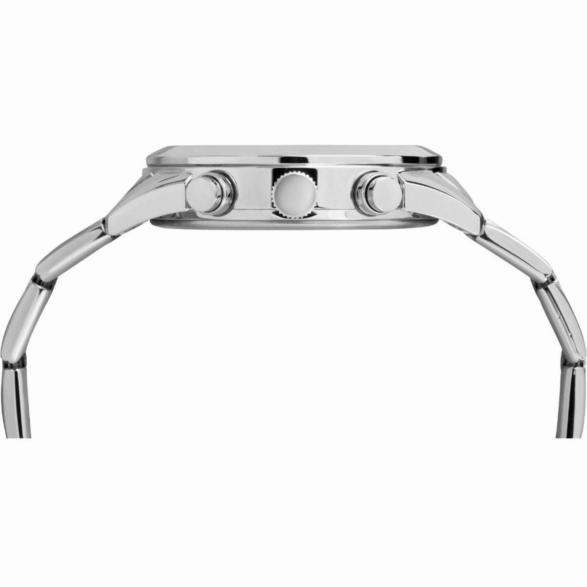 Timex Men's Chronograph Watch - Torrington Silver Tone Case Bracelet | TW2R91000VQ