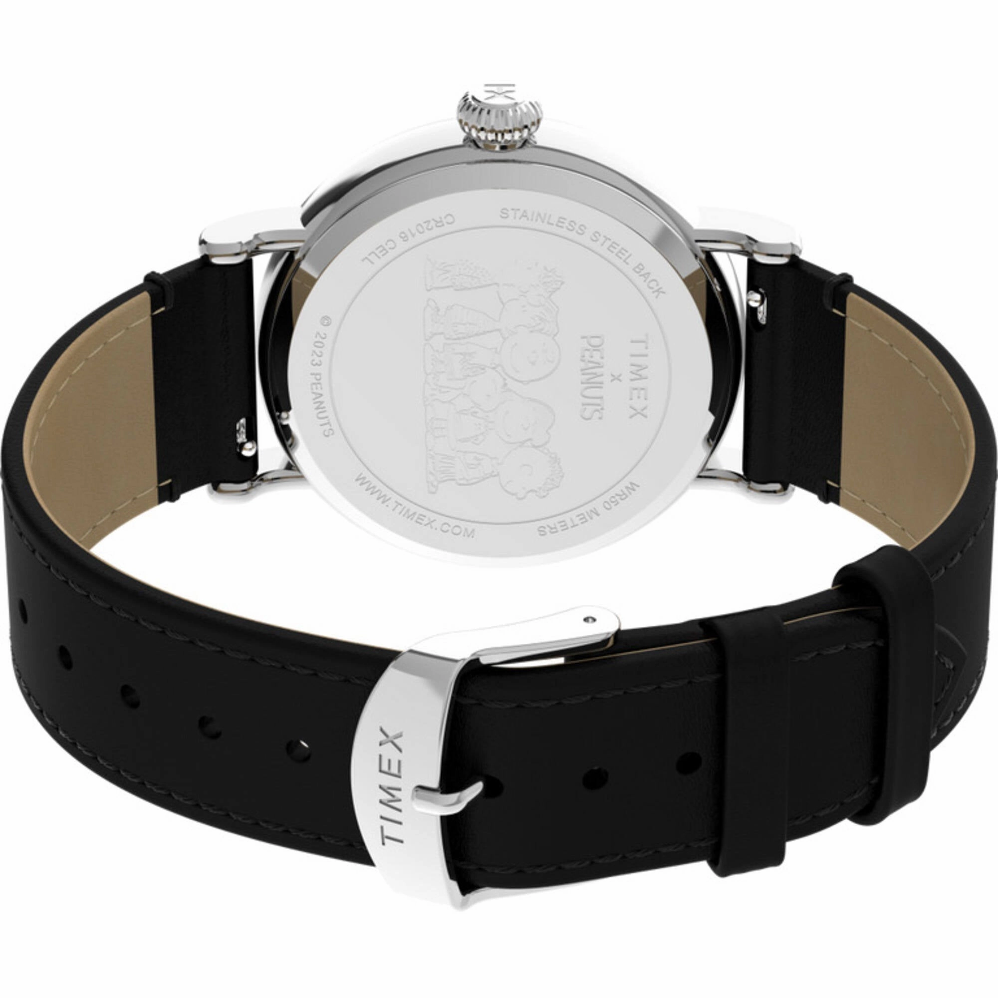 Timex Men's Watch - Standard Peanuts Snoopy Happy Birthday White Dial | TW2V61000VQ