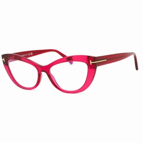 Tom Ford Women's Eyeglasses - Fuxia/Other Cat Eye Full Rim Frame | FT5765-B 077