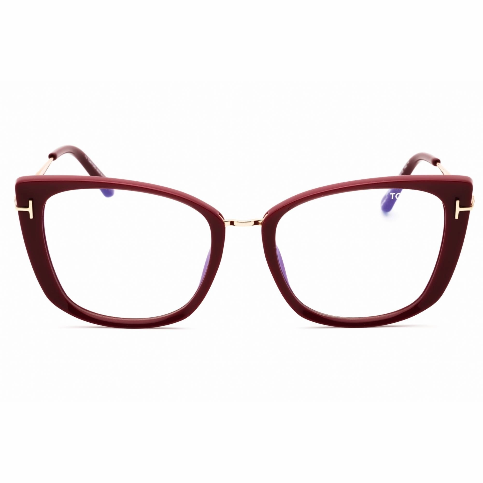 Tom Ford Women's Eyeglasses - Pink /Other Injected Propionate Frame | FT5816-B 074
