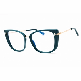 Tom Ford Women's Eyeglasses - Turquoise/Other Cat Eye Full Rim Frame | FT5816-B 089