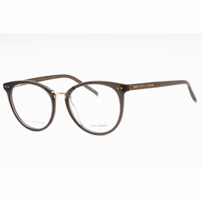 Tommy Hilfiger Men's Eyeglasses - Grey Plastic Oval Full Rim Frame | TH 1734 KB7