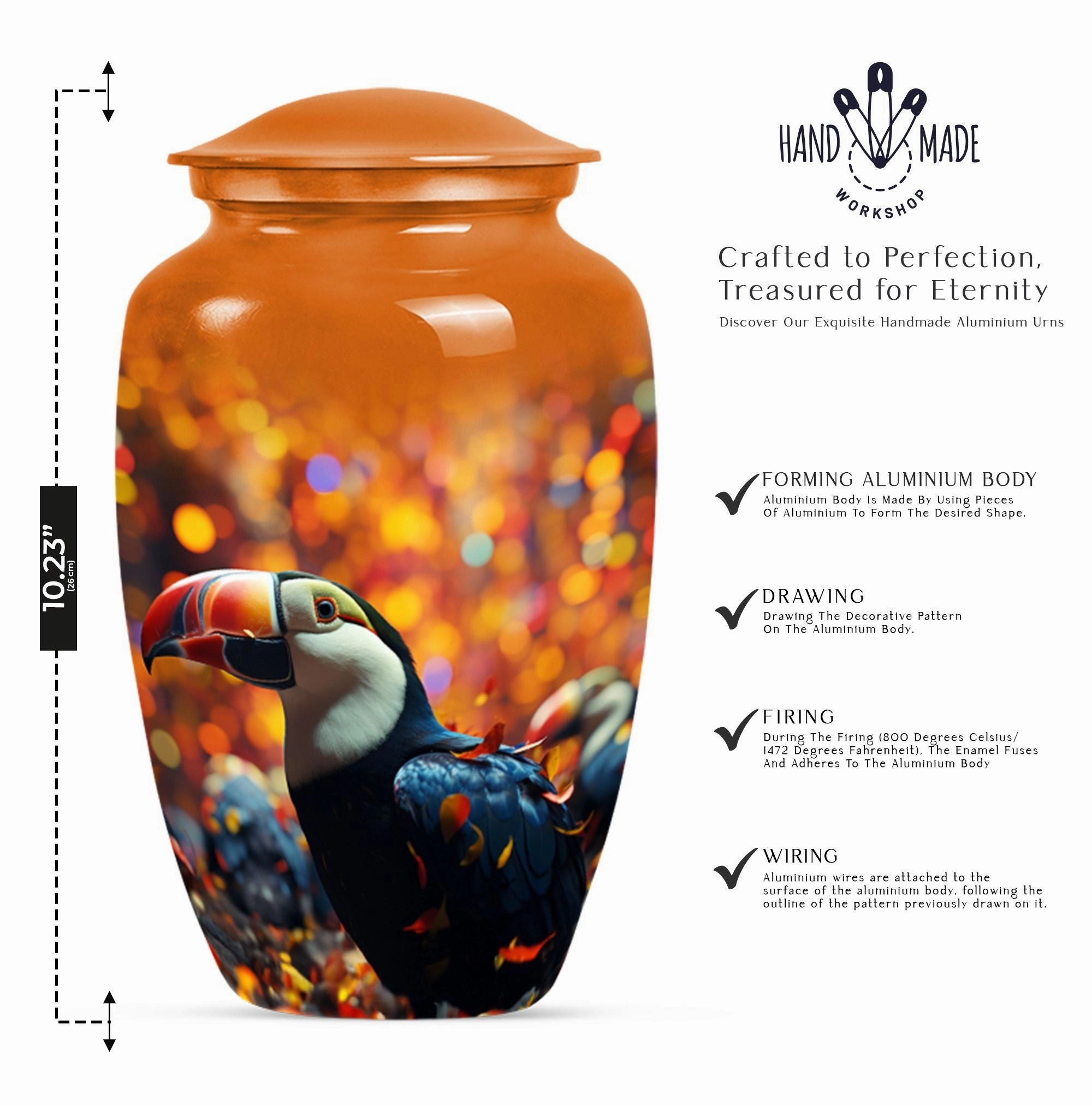 Toucans Urn: Elegant Cremation Solution for Lasting Memories