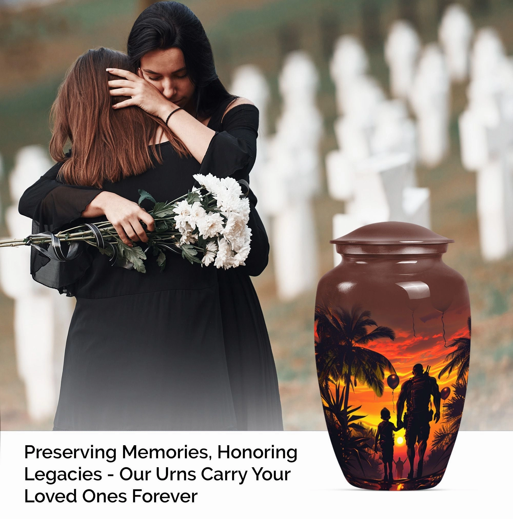 Tribute: Extraordinary Father Urn for Profound Remembrances