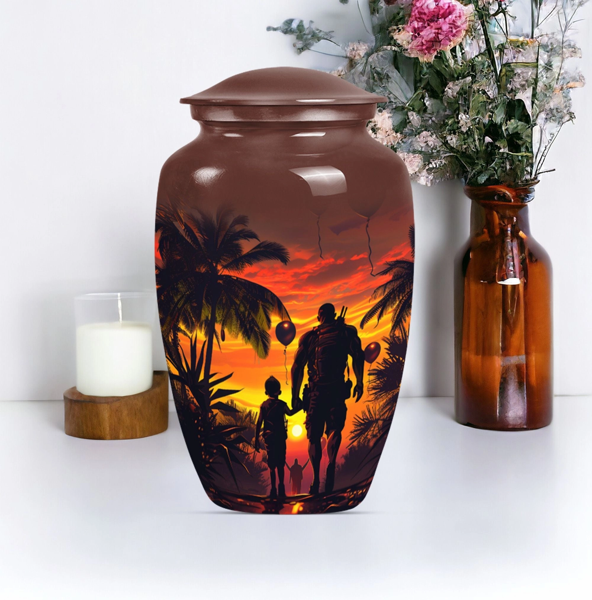Tribute: Extraordinary Father Urn for Profound Remembrances