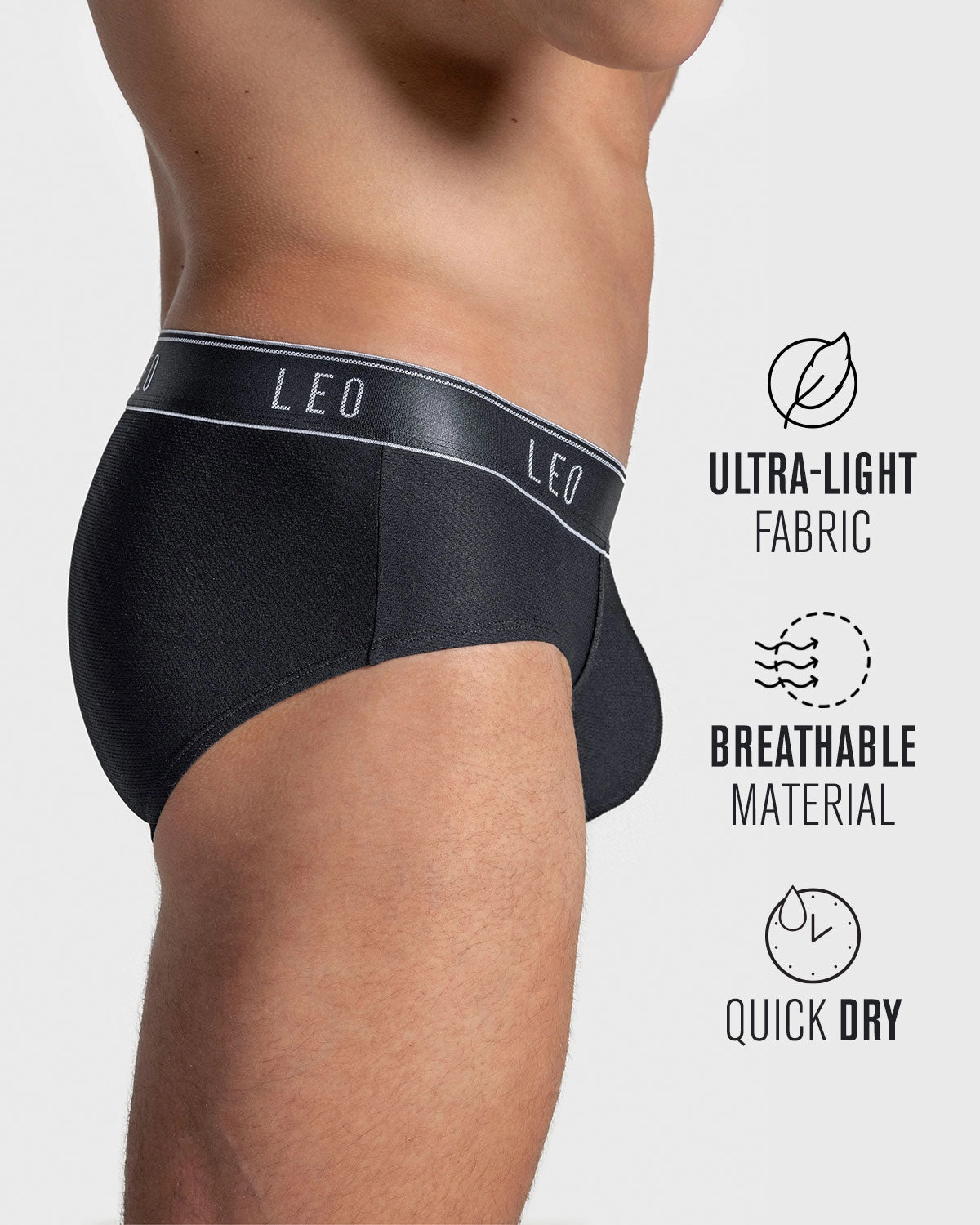 Ultra-Light Brief with Ergonomic Pouch