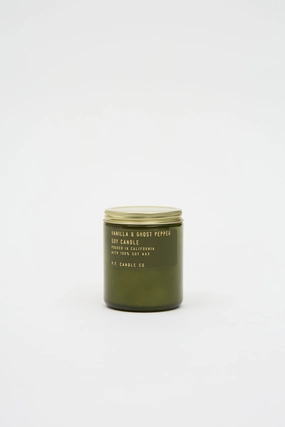 Vanilla & Ghost Pepper 7.2oz Green Vault Candle