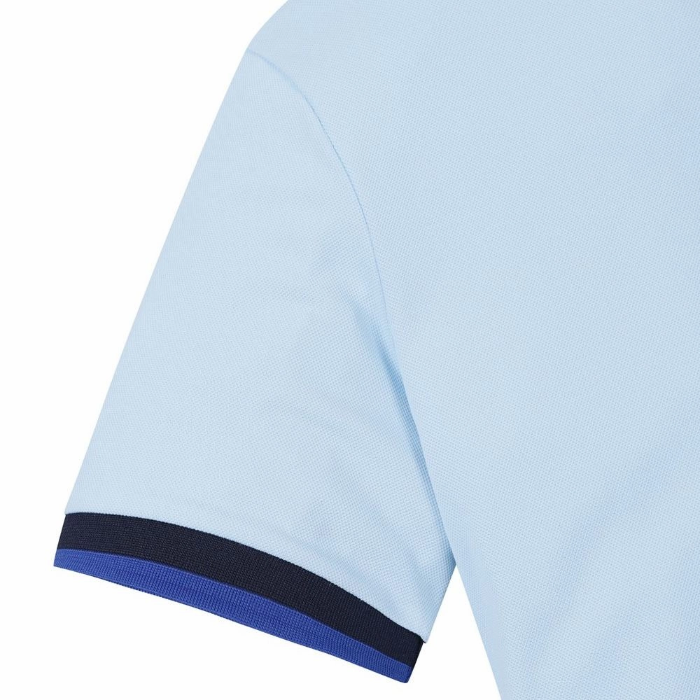 WAAC Athletic Color Rib Golf Polo Light Blue - SS24 Men
