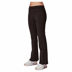 Women's Fold Over 31 Inch Flare Yoga Pants