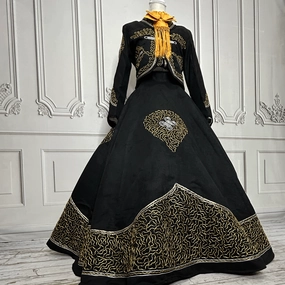 Women's Mariachi Outfit - Circular Skirt