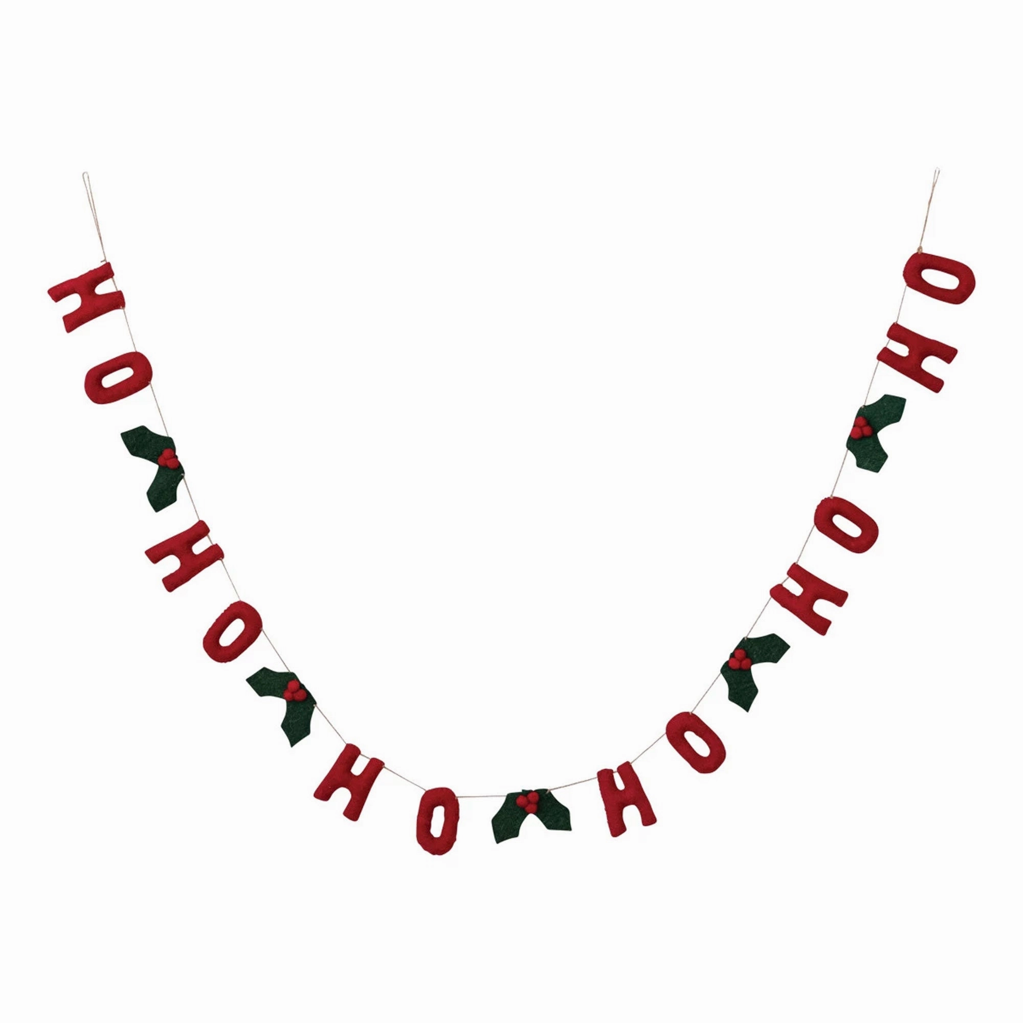Wool Felt Words Garland Banner