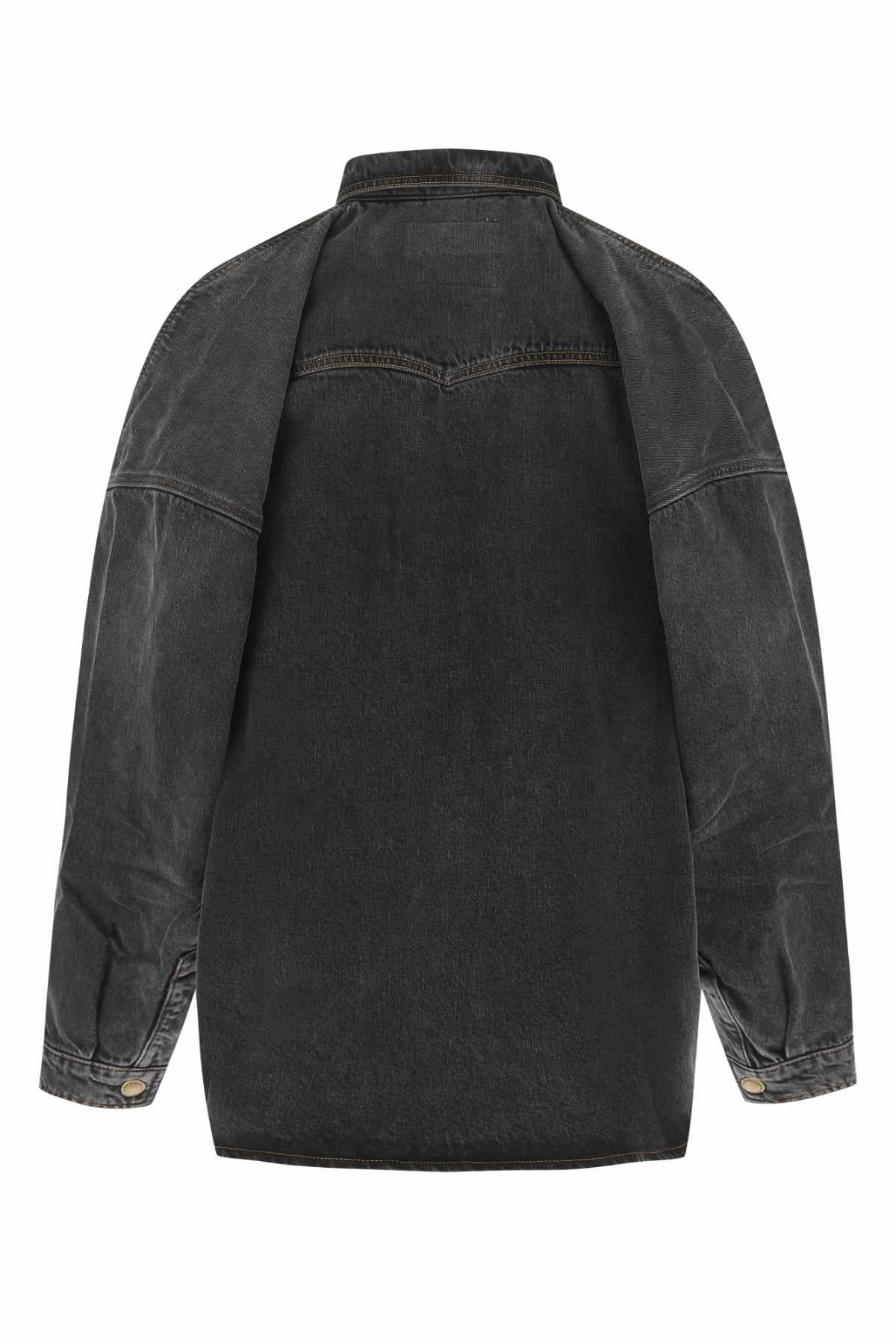 Y/Project Buttoned Oversized Denim Jacket